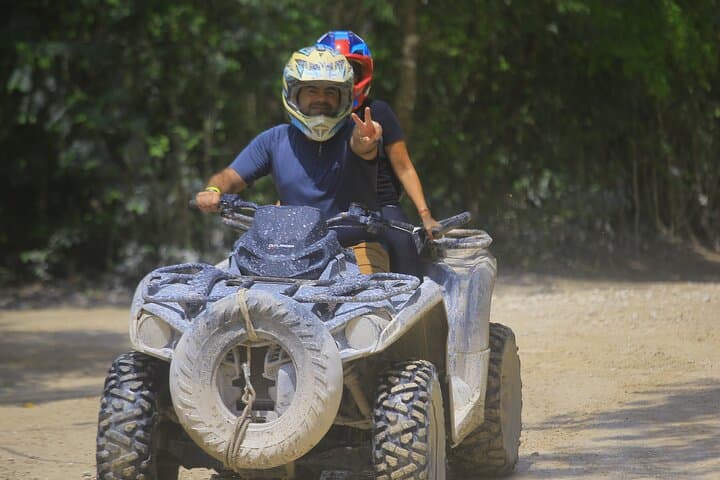 Mayan Jungle ATV, Zipline & Cenote Swim near Puerto Morelos photo 4
