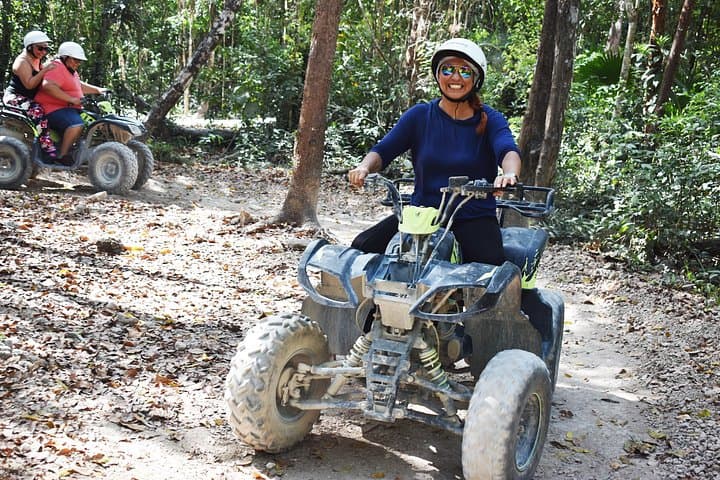 ATV Jungle Circuit, Zipline & Cenote Swim — Puerto Morelos Adventure photo 3