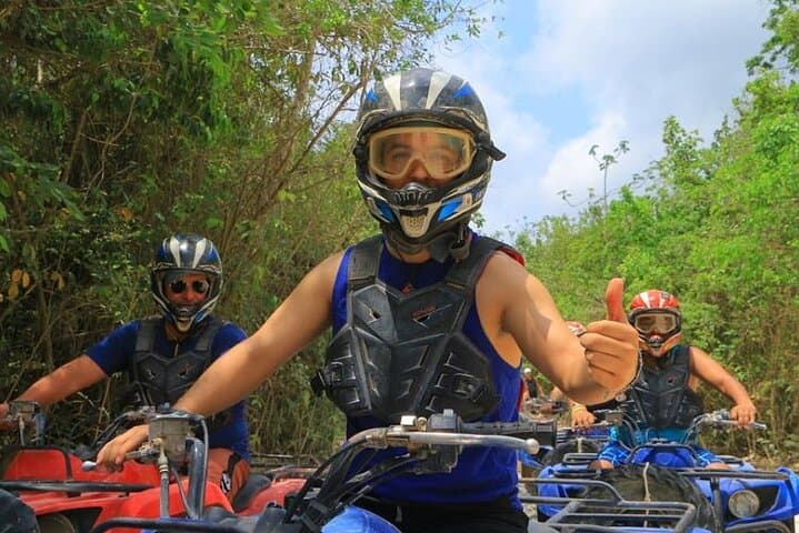 Mayan Jungle ATV, Zipline & Cenote Swim near Puerto Morelos photo 5