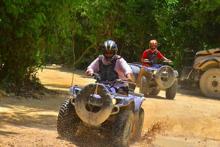 Jungle Zipline and ATV Adventure with Sacred Cenote near Puerto Morelos photo 3
