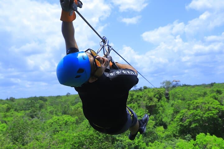 Jungle Zipline and ATV Adventure with Sacred Cenote near Puerto Morelos photo 6