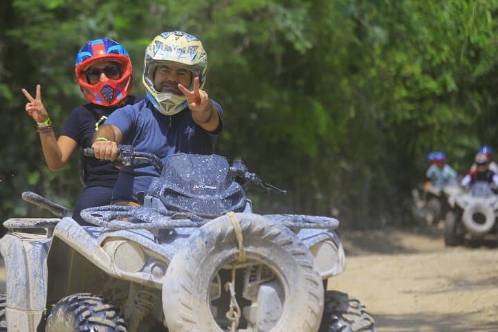 Jungle Zipline and ATV Adventure with Sacred Cenote near Puerto Morelos photo 4