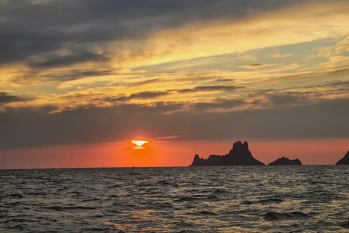 Golden Horizons: Private Sunset Sail Around Es Vedrà, Ibiza
