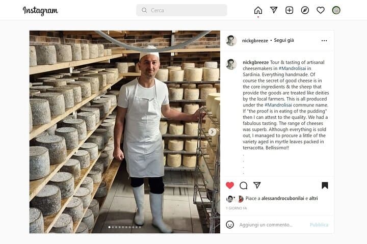 Raw Milk Cheese Tasting in Mandrolisai, Sardinia — Artisanal Dairy Visit & Tasting photo 5