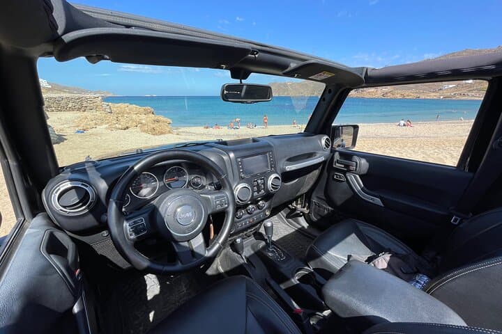Off‑Road Jeep Safari Mykonos: Hidden Beaches, Lighthouse Views & Ano Mera photo 4