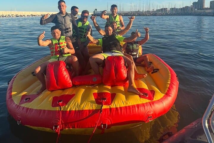 Fuengirola Draggable Tow Ride (15 Min) — High-Speed Inflatable Adventure