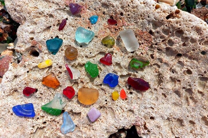 Sea Glass Island Aruba Kayak Tour — Kayak to Sea Glass & Turtle Encounters