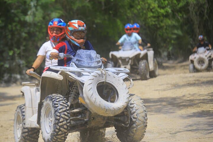 Cancun Jungle ATV, Ziplines & Sacred Cenote Adventure photo 2