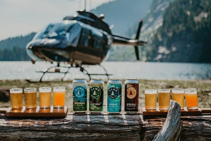 Backcountry Beer Tasting Helicopter Tour and Alpine Landing from Vancouver photo 2