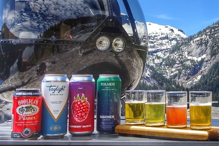 Backcountry Beer Tasting Helicopter Tour and Alpine Landing from Vancouver photo 4