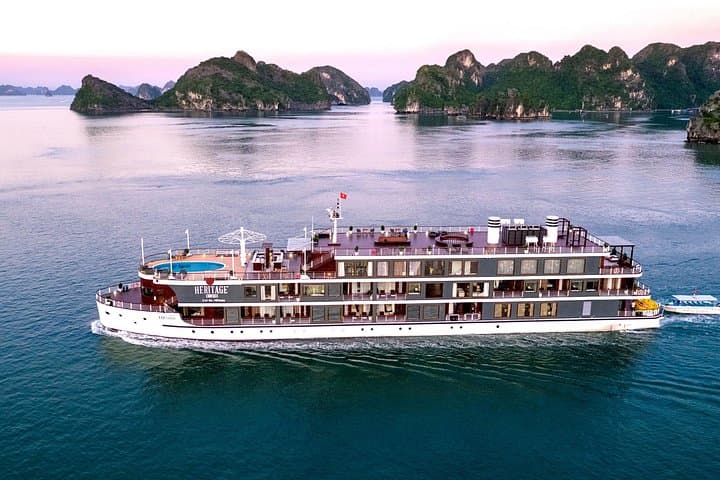 Heritage Cruise: 2-Day Lan Ha & Halong Bay Boutique Cruise from Hanoi photo 2