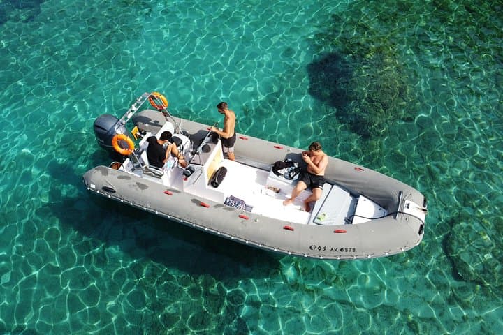 Corfu Sea Safari Speedboat Trip: Porto Timoni, Mathraki & Twin Beaches photo 1