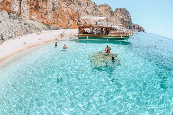 Suluada Boat Trip from Antalya: Explore Pristine Beaches & Snorkel Crystal Waters photo 2