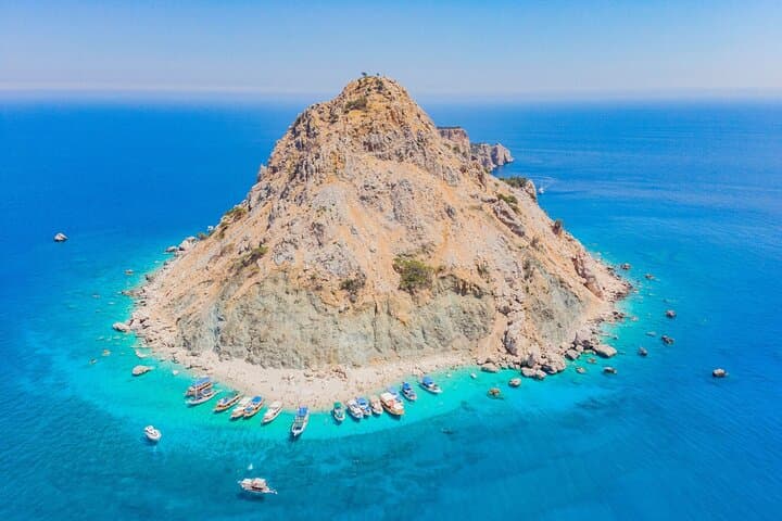 Suluada Boat Trip from Antalya: Explore Pristine Beaches & Snorkel Crystal Waters