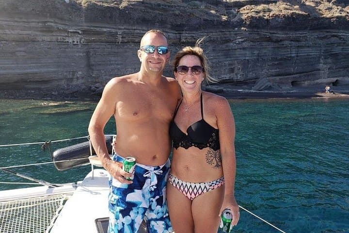 Private Santorini 4-Hour Luxury Catamaran Cruise from Fira photo 6