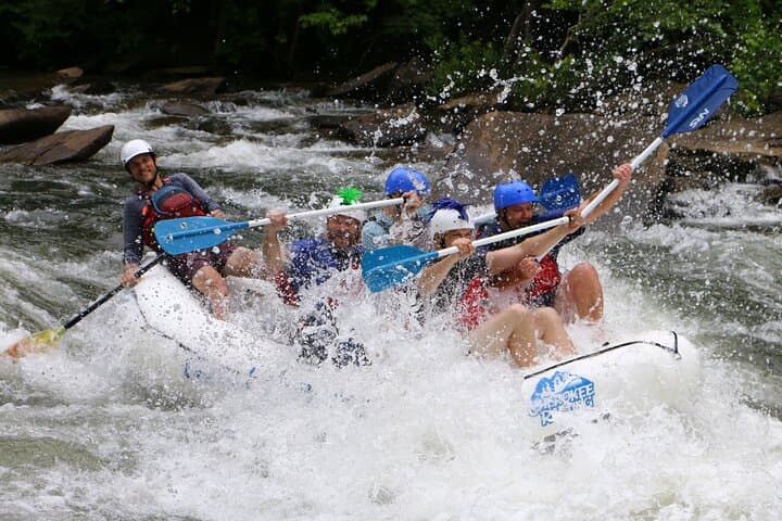 High-Adventure Puma Rafting on the Ocoee River — Private Middle-Section Trip