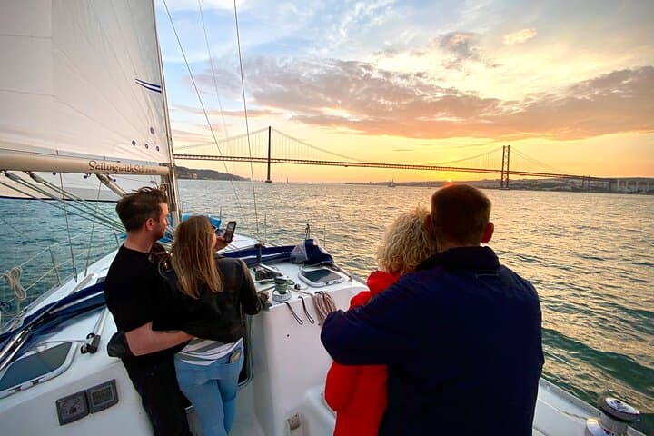 Sunset Sailing on Lisbon’s Tagus: Belém Tower to Cristo Rei photo 5