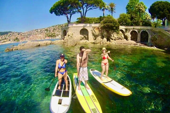 Stand-Up Paddle and Snorkel in Villefranche Bay — Guided SUP Tour from Nice photo 1