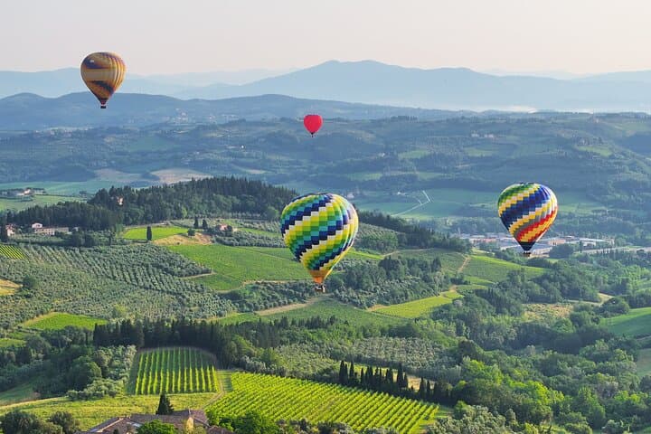 Chianti Valley Hot Air Balloon Flight: Sunrise Over Tuscan Hills photo 2