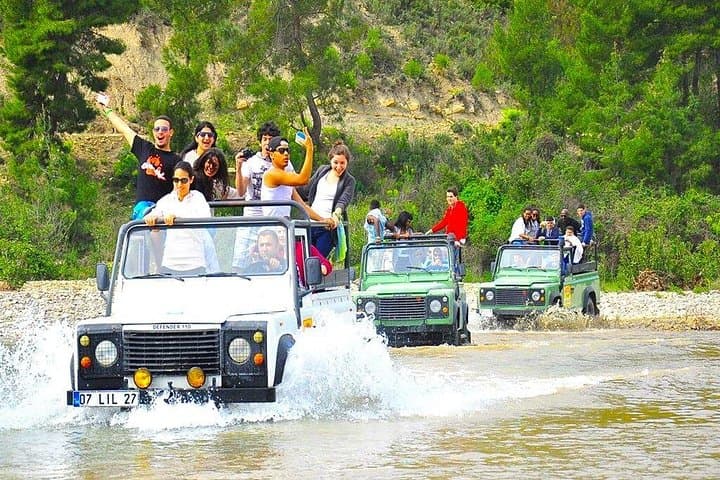 Full-Day Belek Jeep Safari: Off-Road Trails, Waterfall Swim & Village Lunch photo 1