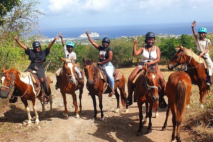 Ride Through St Kitts: Horseback Scenic Escape to Basseterre Views photo 4