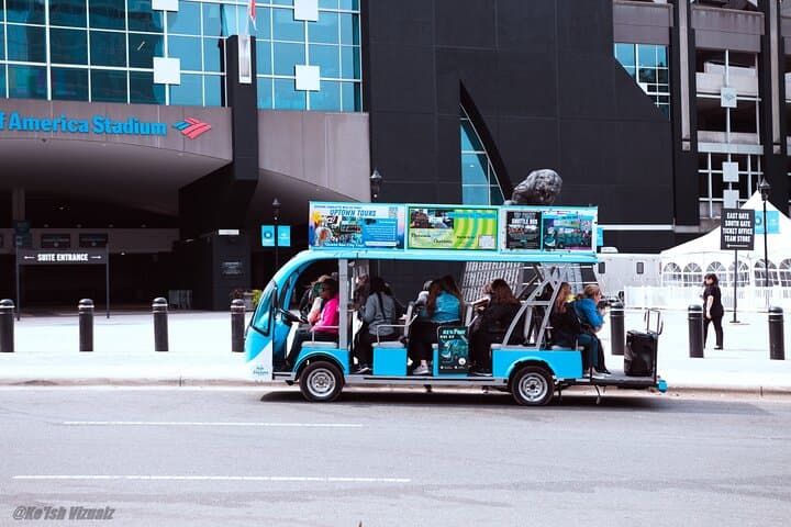 Queen Bee City Shuttle Tour: Uptown Charlotte Historic Sights in 60–80 Minutes