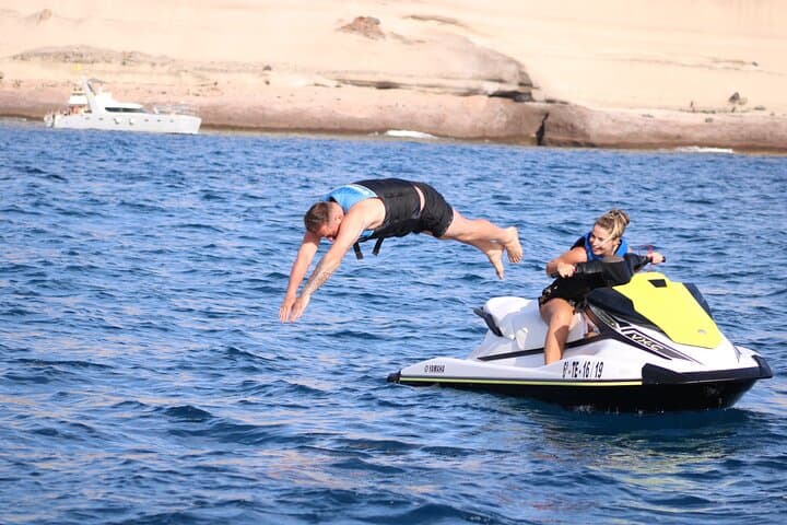 Jetski Adventure Tenerife Guided South Coast Tour