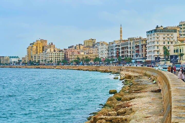 Alexandria Day Trip from Cairo — Kom El Shoqafa, Library & Qaitbay Citadel photo 1