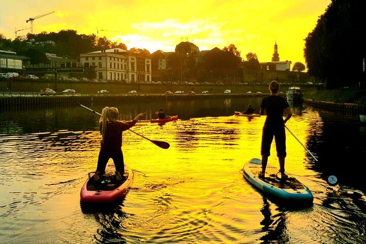 Saarbrücken River Kayak & SUP City Tour: Paddle the Saar at Sunset