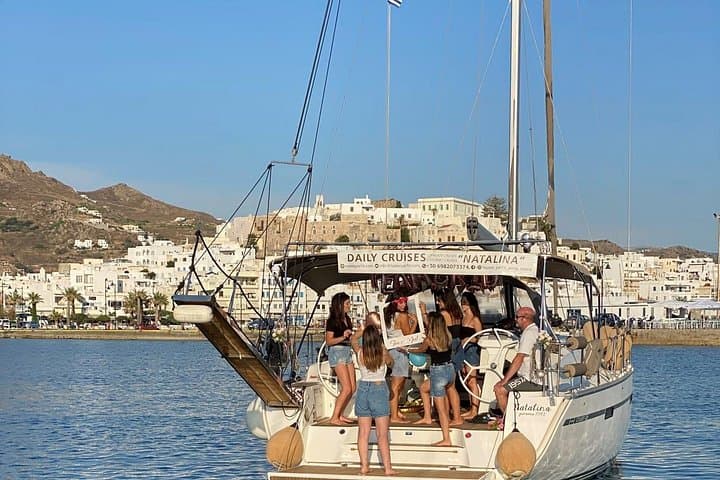 Aegean Yacht Day: Naxos & Paros Exploration with Snorkeling photo 3