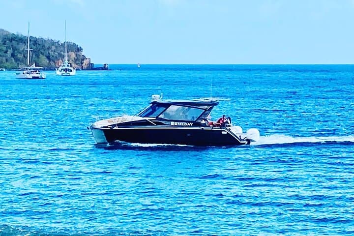 Sunset Champagne Catamaran Cruise in St. Thomas — Honeymoon Beach to Charlotte Amalie photo 5