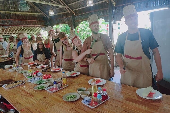 Hoi An Eco Cooking Class: Market Tour, Basket Boat & Vietnamese Cooking photo 3