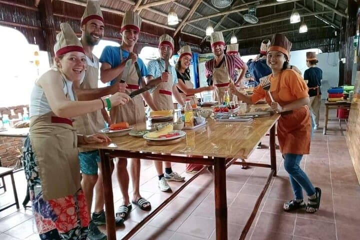 Hoi An Eco Cooking Class: Market Tour, Basket Boat & Vietnamese Cooking photo 5