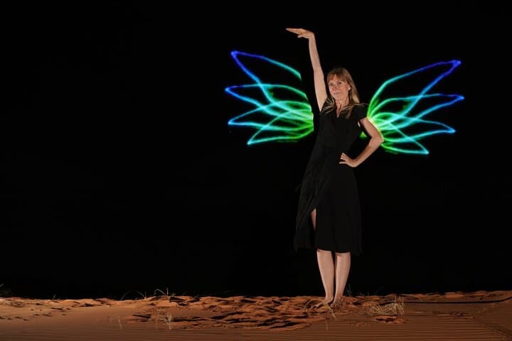 Night Light Painting on Zion’s Sand Dunes — Private Hands-On Photo Experience photo 3