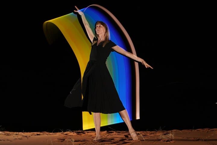 Night Light Painting on Zion’s Sand Dunes — Private Hands-On Photo Experience photo 4