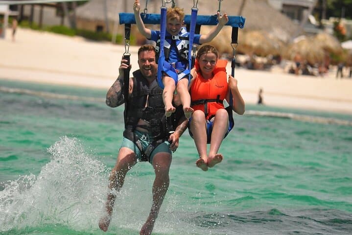 Skyward Thrills: Parasailing Adventure in Punta Cana