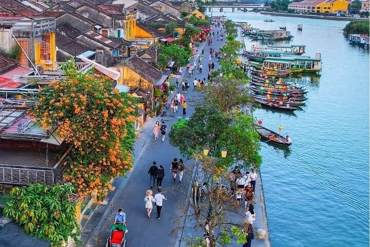 Hoi An Night Market, Private Boat Ride & Marble Mountains Tour photo 2
