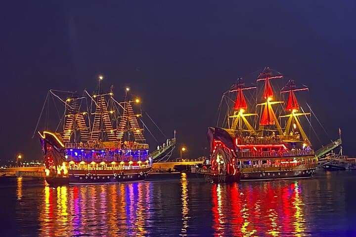 Alanya Sunset Pirate Boat Cruise with BBQ Dinner and Cave Swim photo 5