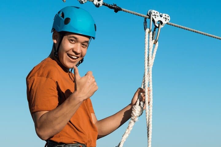 Alanya 4-in-1: Rafting, Zipline, Jeep & Quad Safari in Köprülü Canyon
