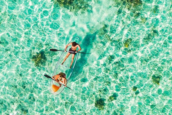 Transparent Kayak & SUP Tour Around Cape Kamenjak — Clear-Hull Kayaking and Snorkel Adventure photo 1