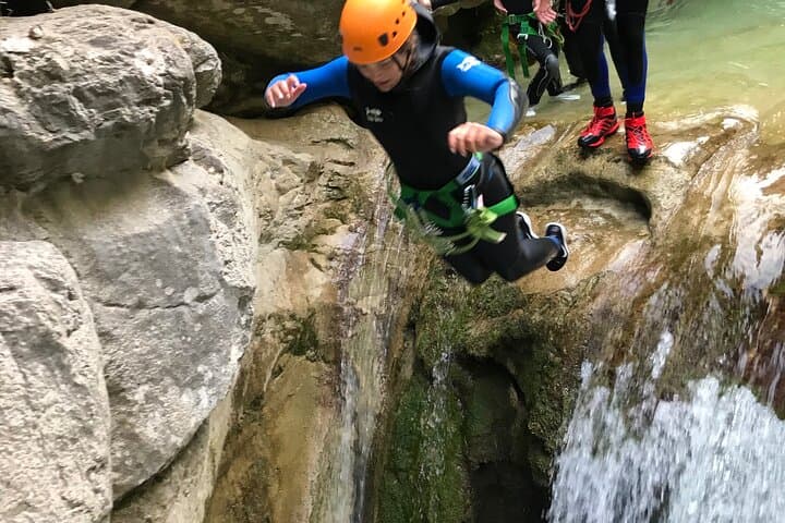 3-Hour Canyoning in the Alpes-Maritimes: Jumps, Rappels & Turquoise Pools photo 2