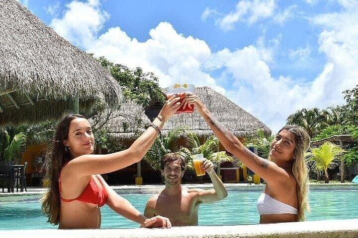 Cozumel Clear Boat & Electric Scooter Tour: Snorkel, Tequila and Beach Club Relaxation photo 5