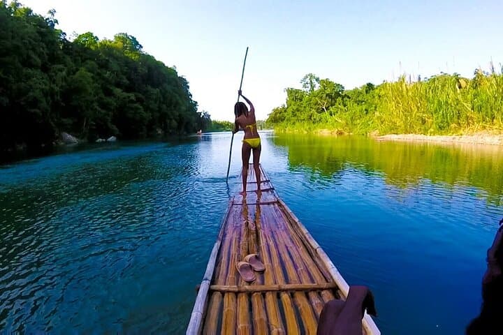 White River Bamboo Rafting & Tubing in Ocho Rios — Day Trip with Craft Market Visit