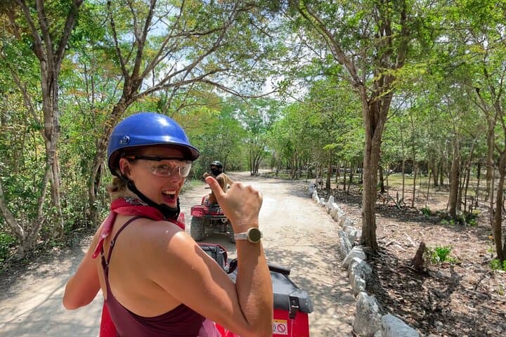 Cozumel ATV Jungle Ride: Off-Road Mayan Ruins & Chiclero Camp Adventure photo 2