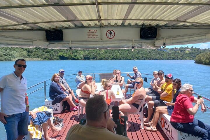 Nahoon River Barge Cruise: Estuary Wildlife, Beach Swim & Traditional Braai