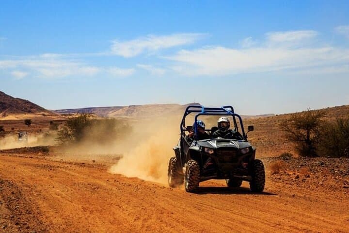 Agafay Desert Adventure: Buggy and Camel Rides with Sunset Dinner Near Marrakech