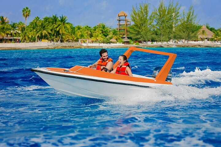 Cozumel Speed-Boat Snorkel & Beach Adventure: High-Speed Reef Exploration