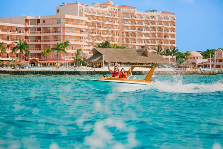 Cozumel Speed-Boat Snorkel & Beach Adventure: High-Speed Reef Exploration photo 3