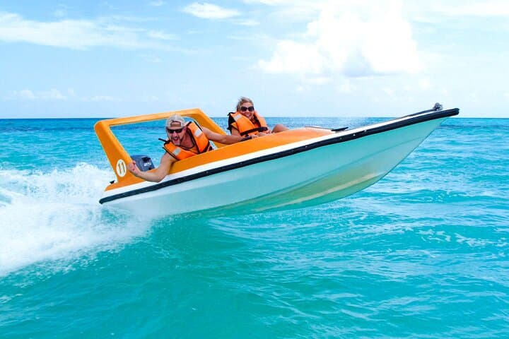 Cozumel Speed-Boat Snorkel & Beach Adventure: High-Speed Reef Exploration photo 5
