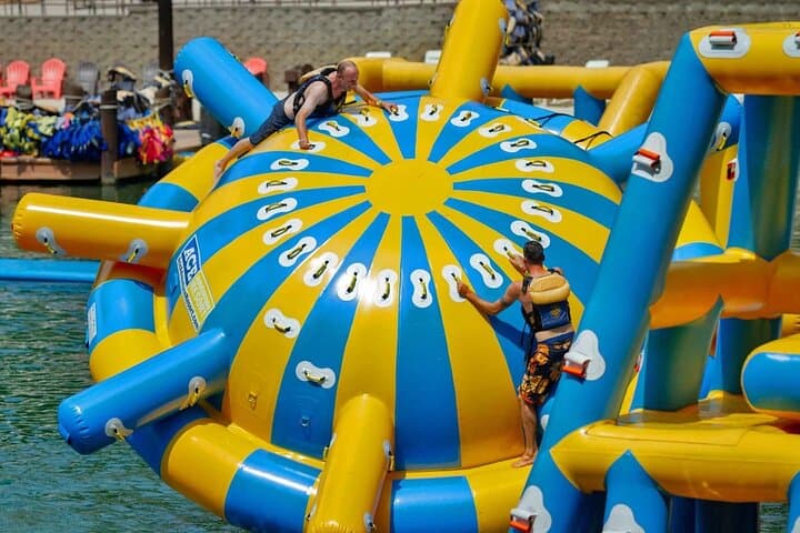 Ace Adventure Water Park: Floating Obstacle Course, Zip Lines & Slides in New River Gorge
